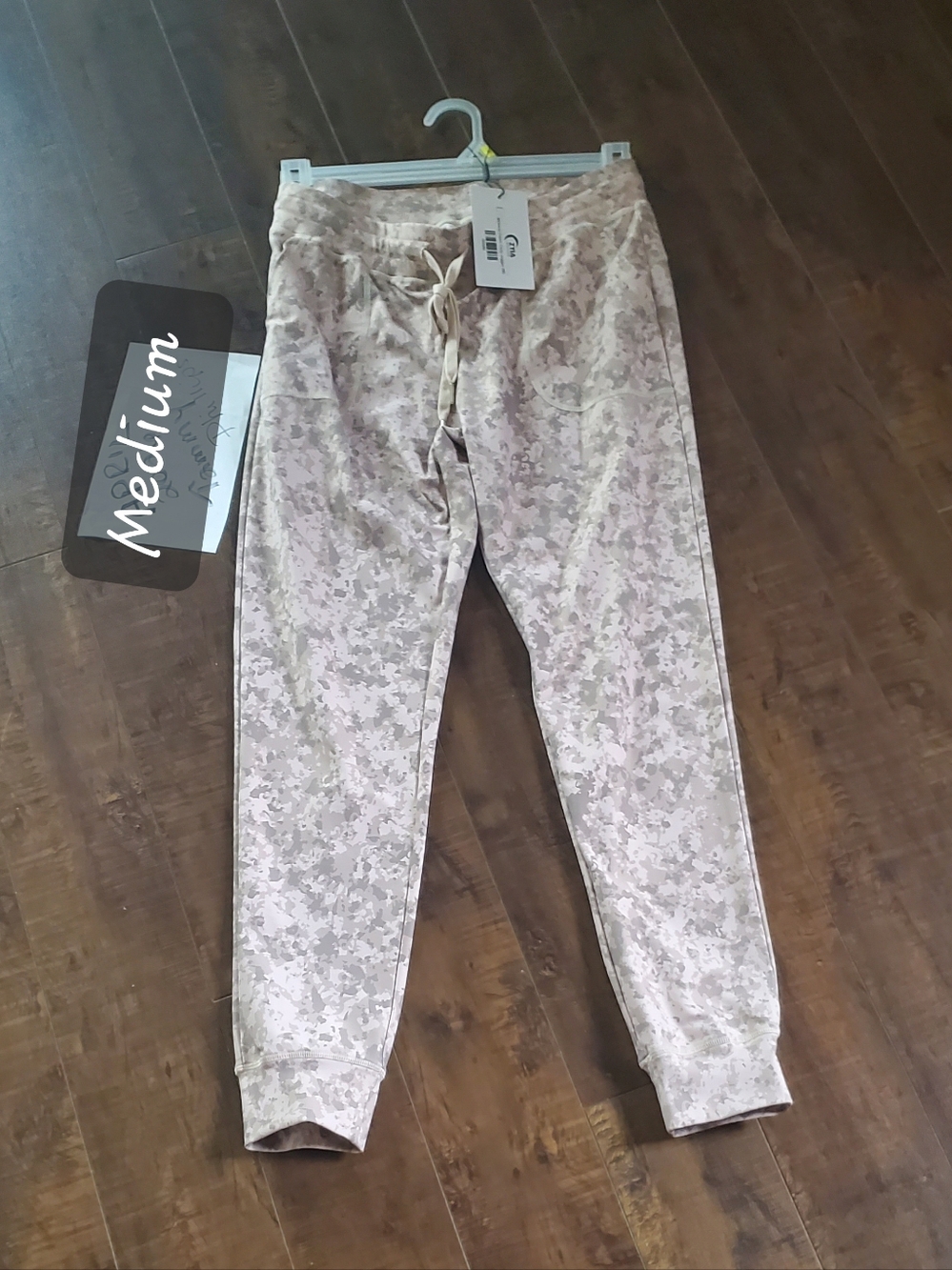 Zyia Mohave Camo Cozy  Joggers EUC with Tag Size Medium